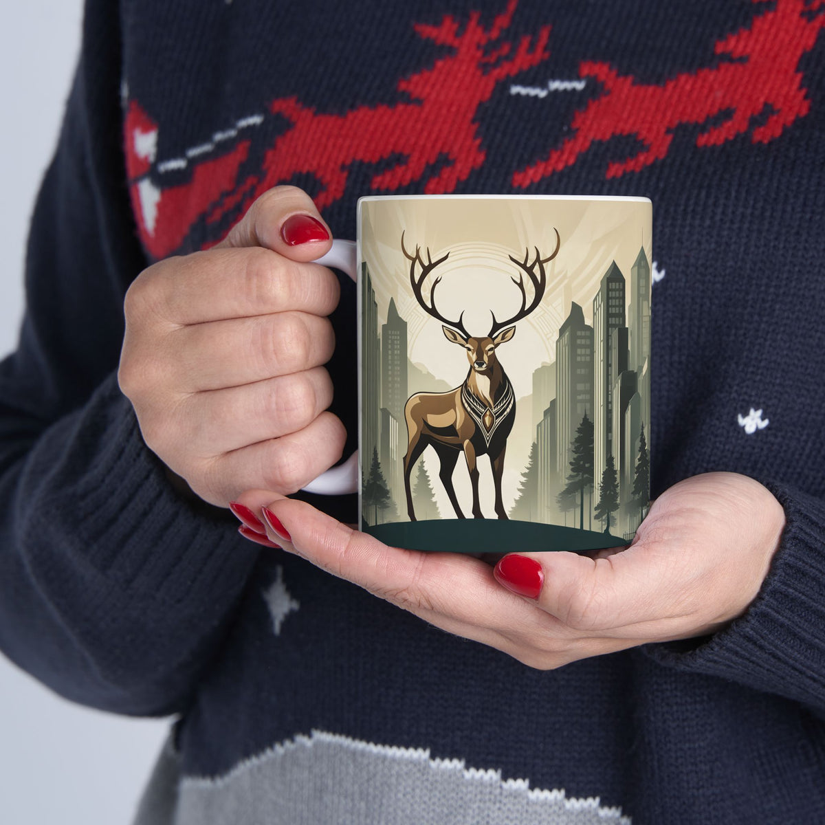 Urban Stag Ceramic Mug