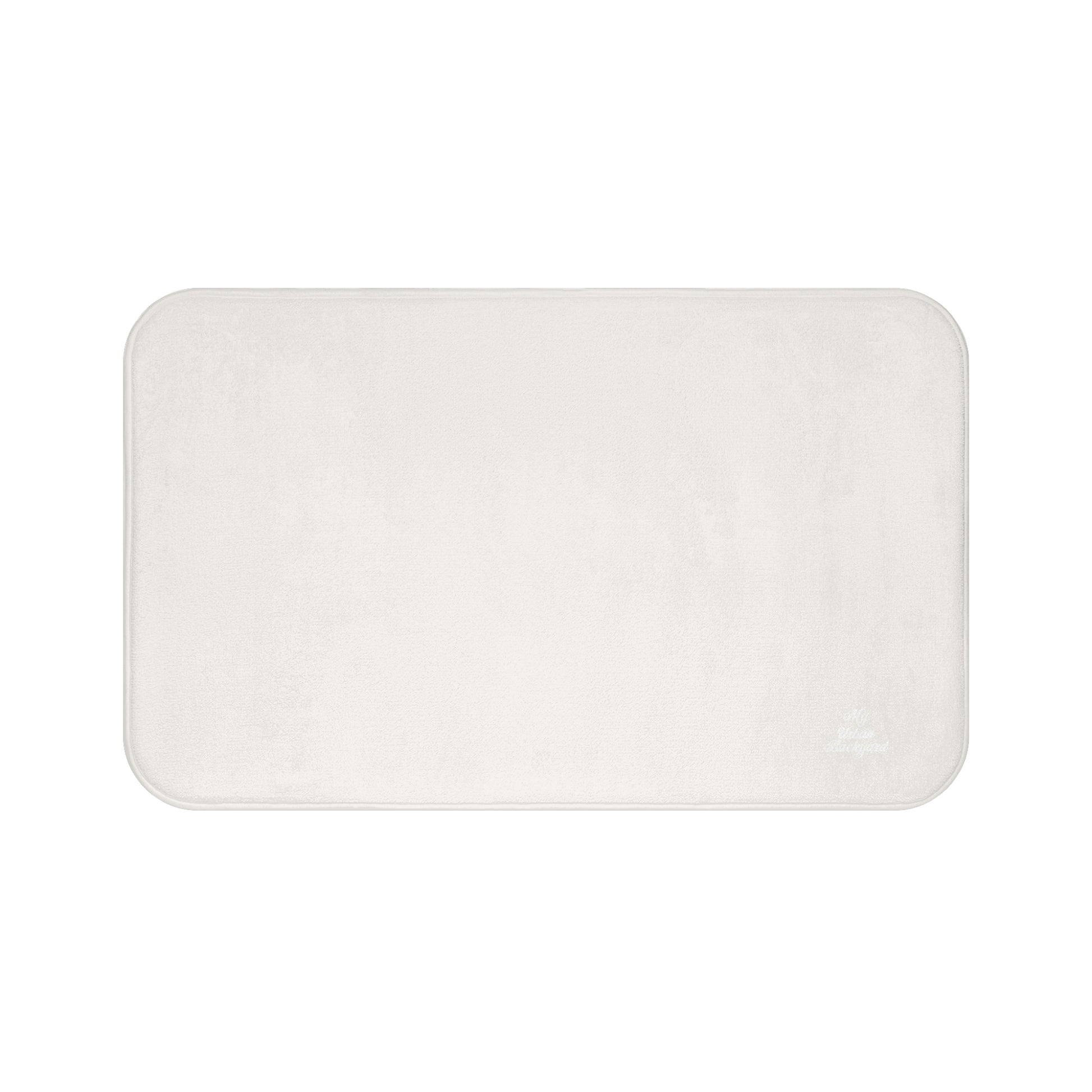 Cream Accent Color, Memory Foam Bath Mat - Cozy Bathroom Essential