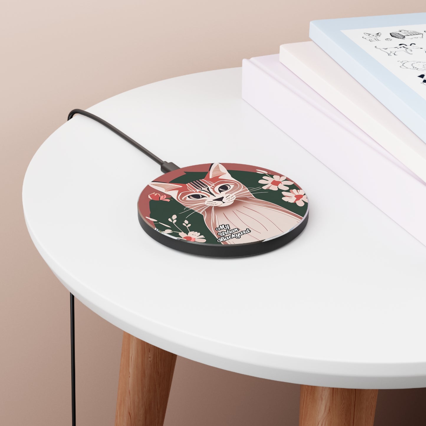 Selena Purrmore, Cat 10W Wireless Charger for iPhone, Android, Earbuds