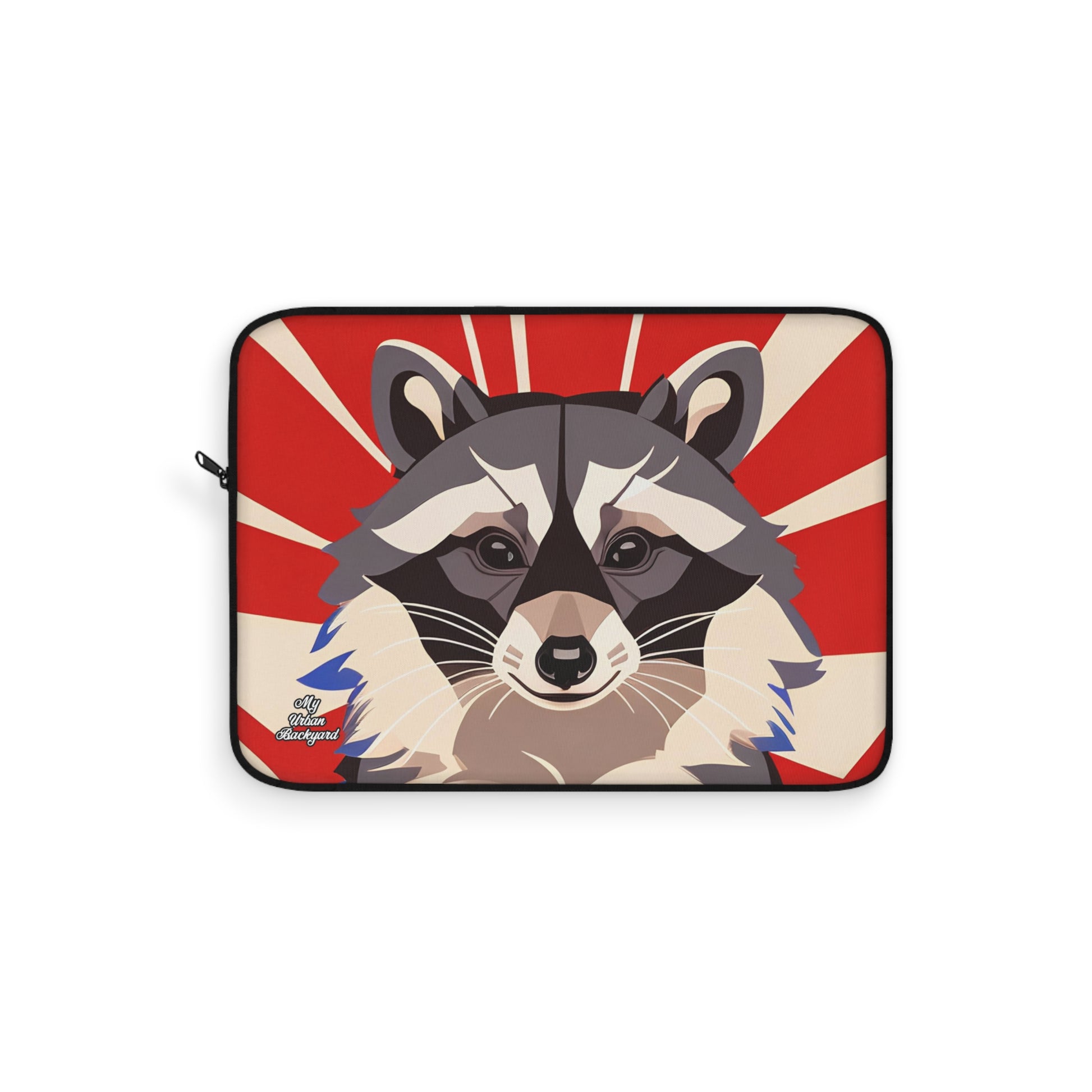 Ziggy Starspaws, Raccoon Laptop Carrying Case, Top Loading Sleeve for School or Work