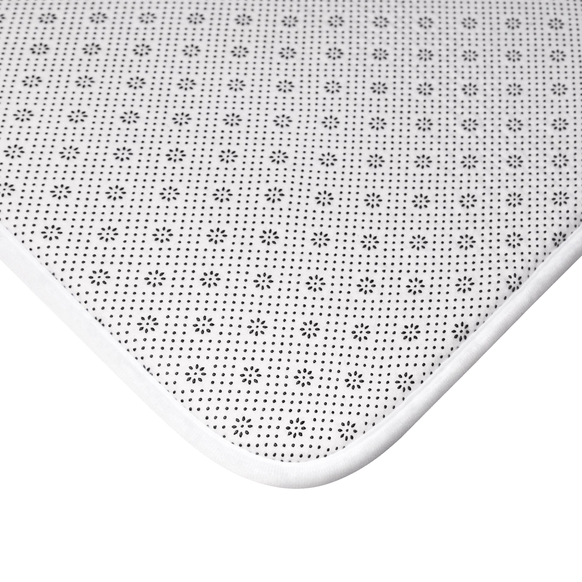 Marroon Accent Color, Memory Foam Bath Mat - Cozy Bathroom Essential
