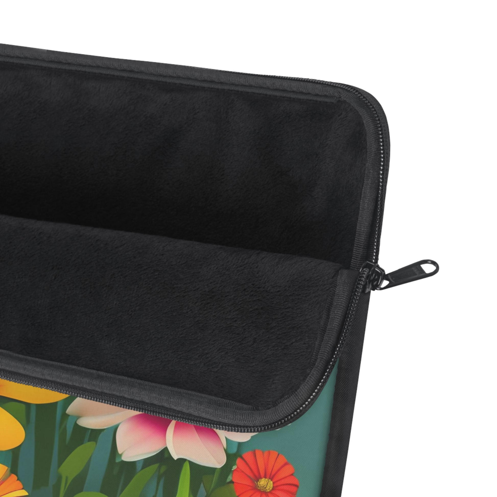 Laptop Carrying Case, Top Loading Sleeve for School or Work - Wildflowers