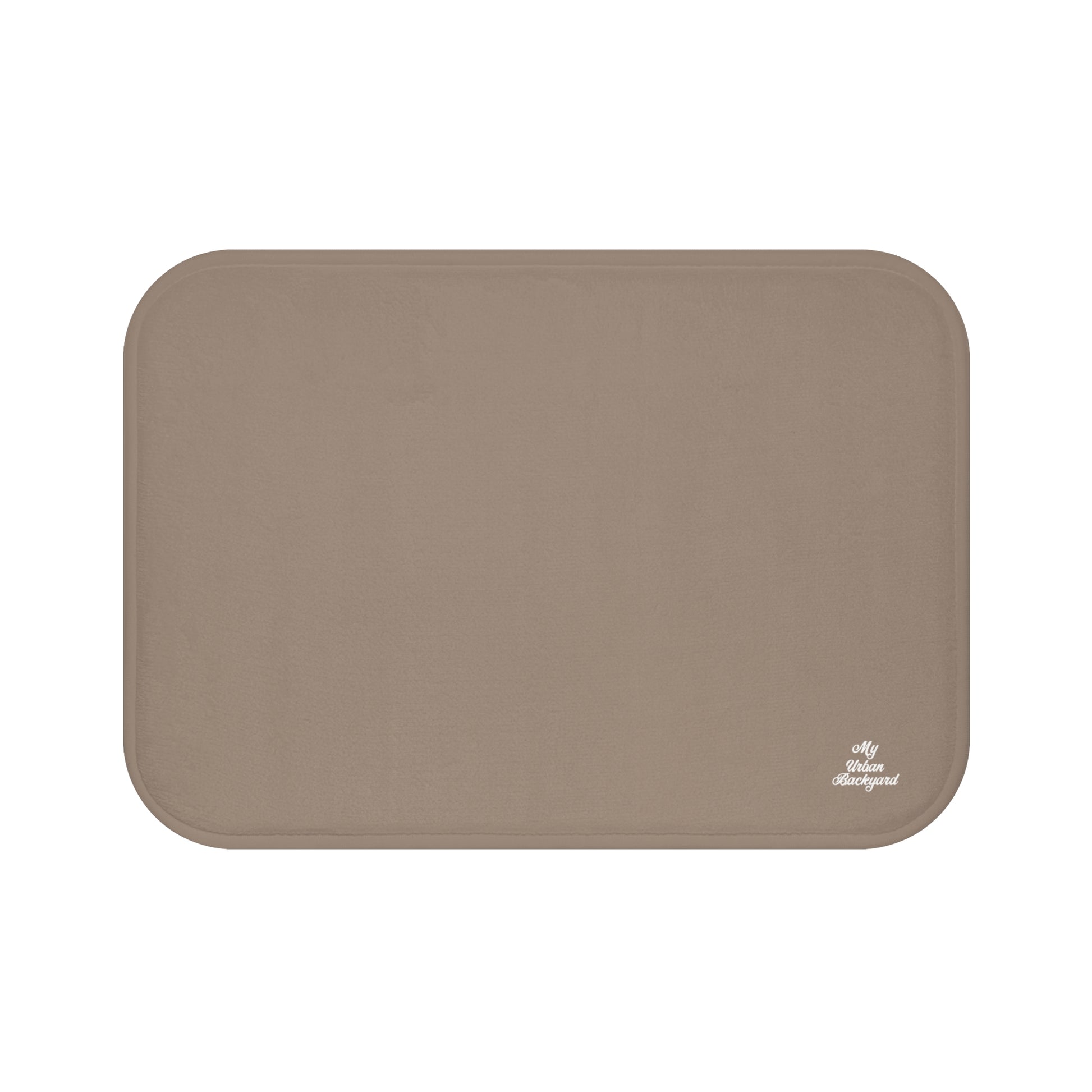 Taupe Accent Color, Memory Foam Bath Mat - Cozy Bathroom Essential