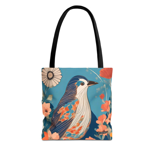 Colorful Bird Tote Bag