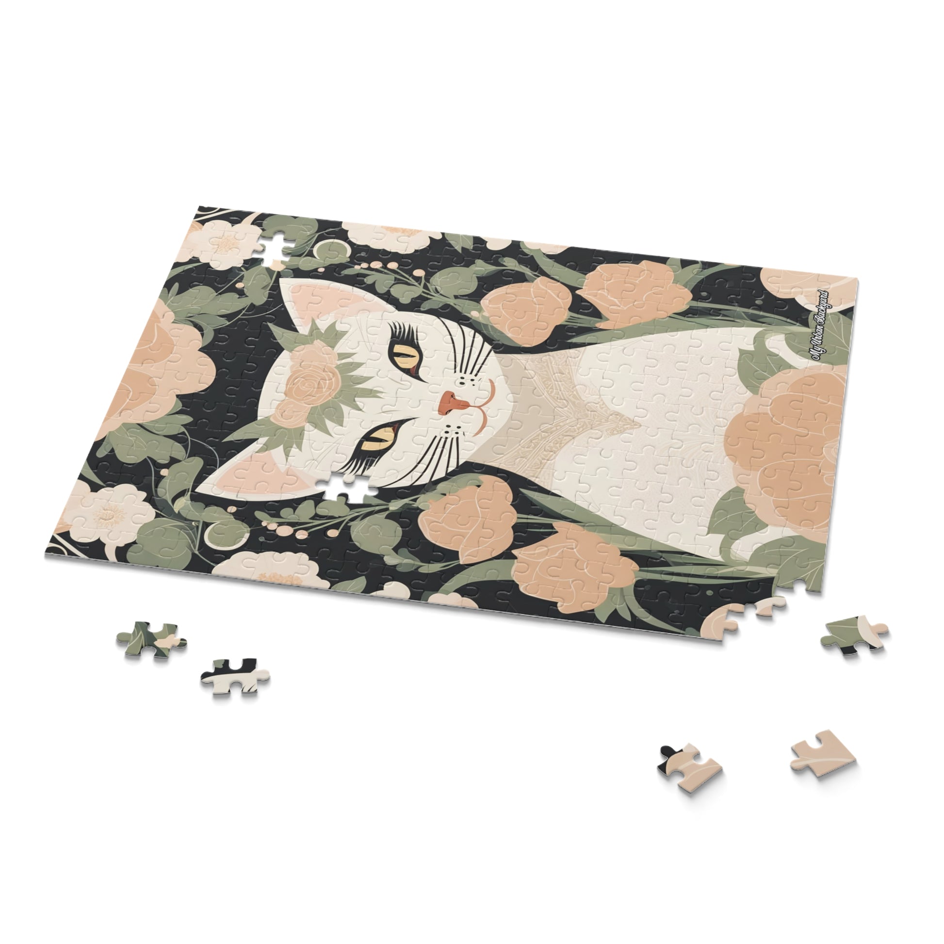 Genevieve Meowcroft, Cat Jigsaw Puzzle, (120, 252, or 500-Piece)