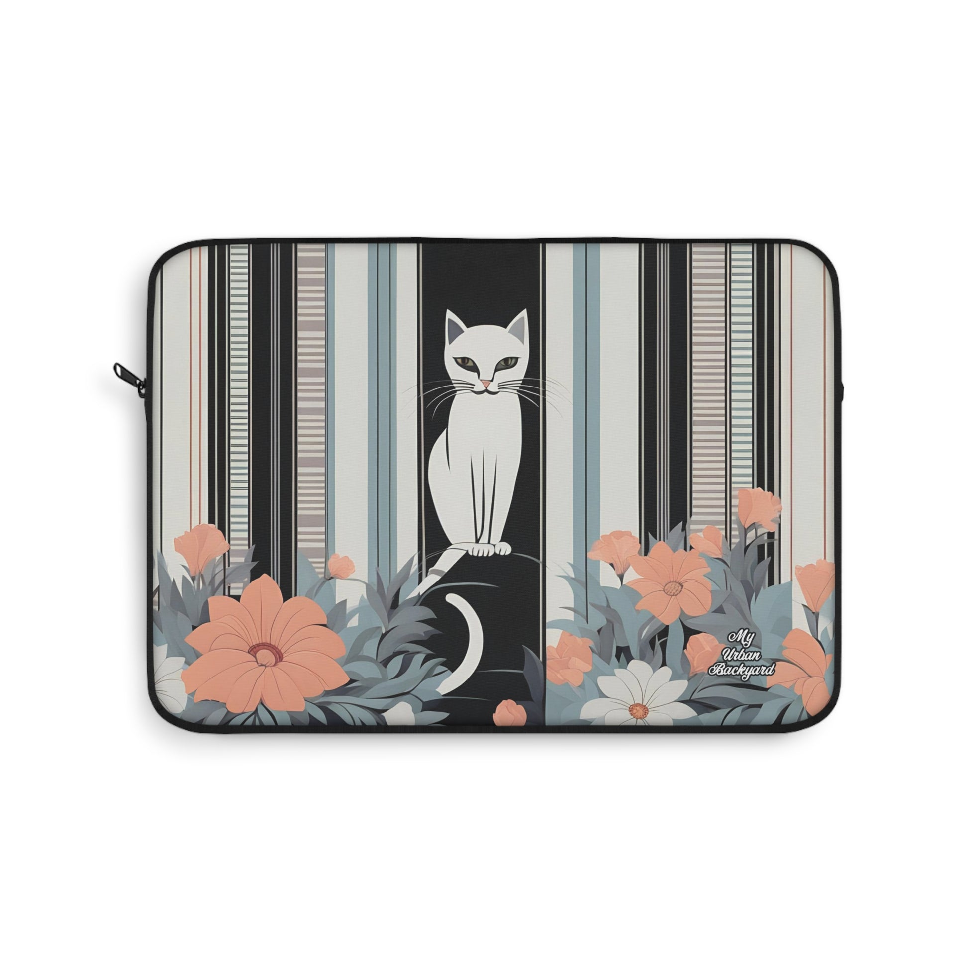 Navi Starbloom, Cat Laptop Carrying Case, Top Loading Sleeve for School or Work