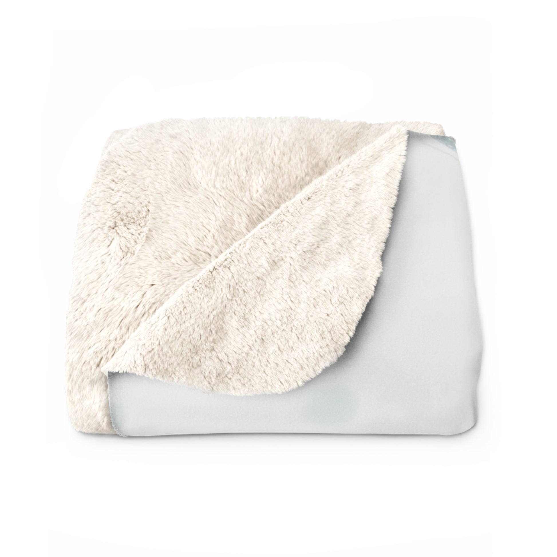 Whisker Wonderland, Cozy Black Cat Sherpa Fleece Blanket, 2 sizes