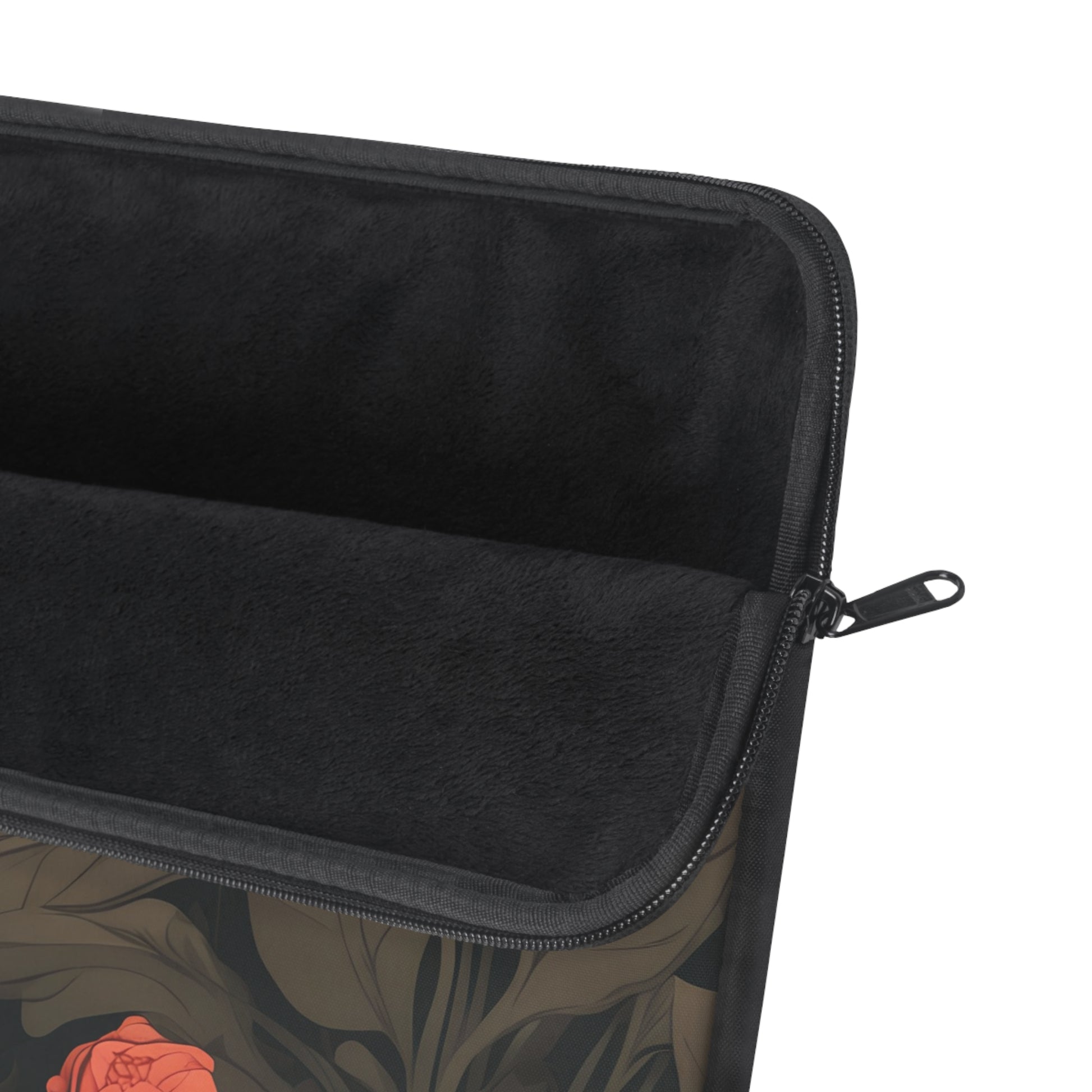Urban Sunset with Red Flowers, Soft Laptop Sleeve, Perfect for Work or School, Gifts for Graduates, Tech Lover Accessories, 3 Sizes