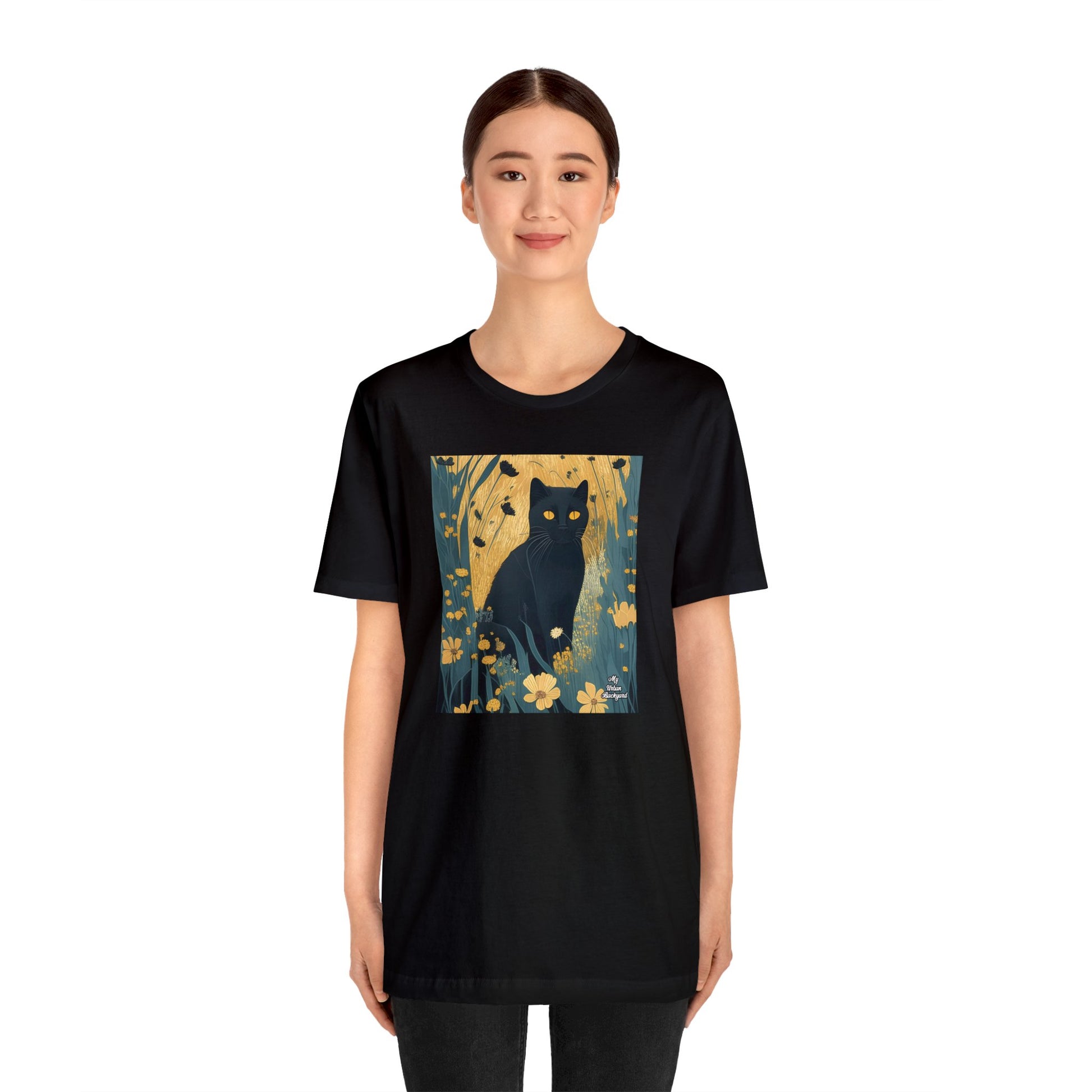 Bella Moonpaw, Cat T-Shirt, Soft 100% Cotton, Short Sleeve, Classic Fit - Unisex