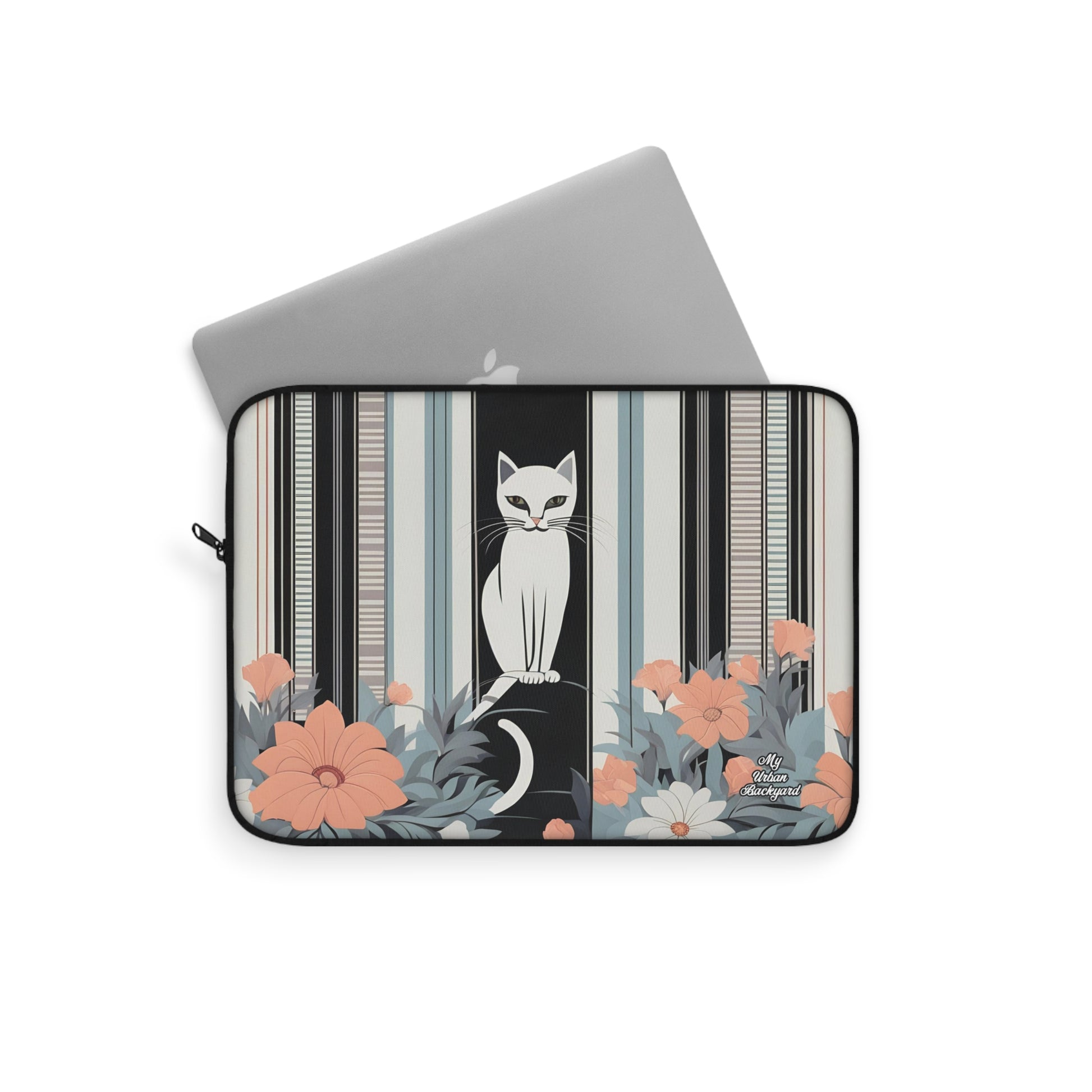 Navi Starbloom, Cat Laptop Carrying Case, Top Loading Sleeve for School or Work