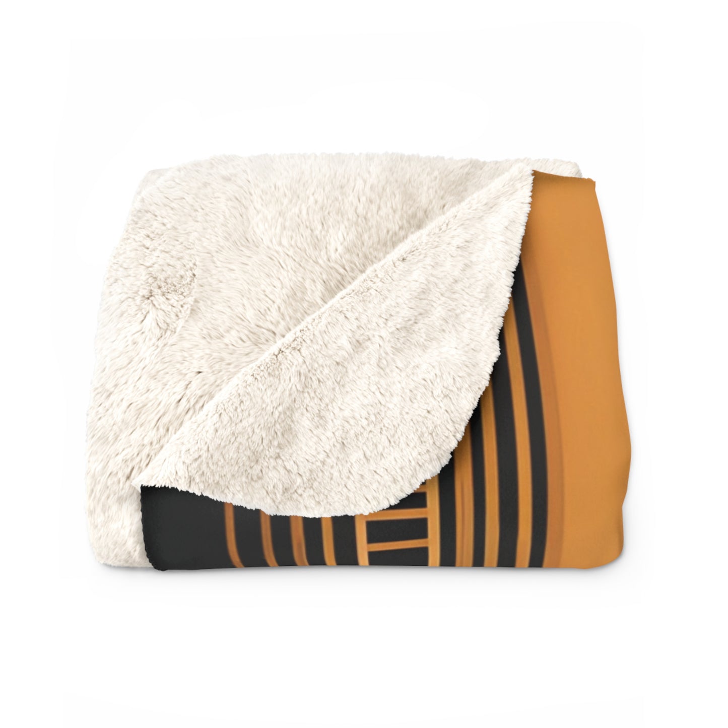 Theo Grizzlyson, Bear Sherpa Fleece Blanket - 50"x60"