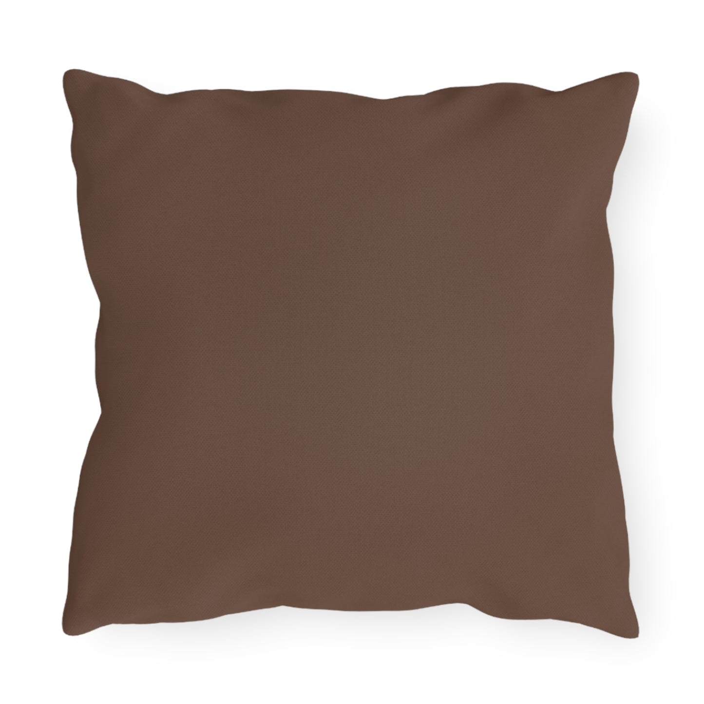Art Deco Coyote w Flower, Sable accent color, Throw Pillow, Indoor/Outdoor Decor for Home or Office