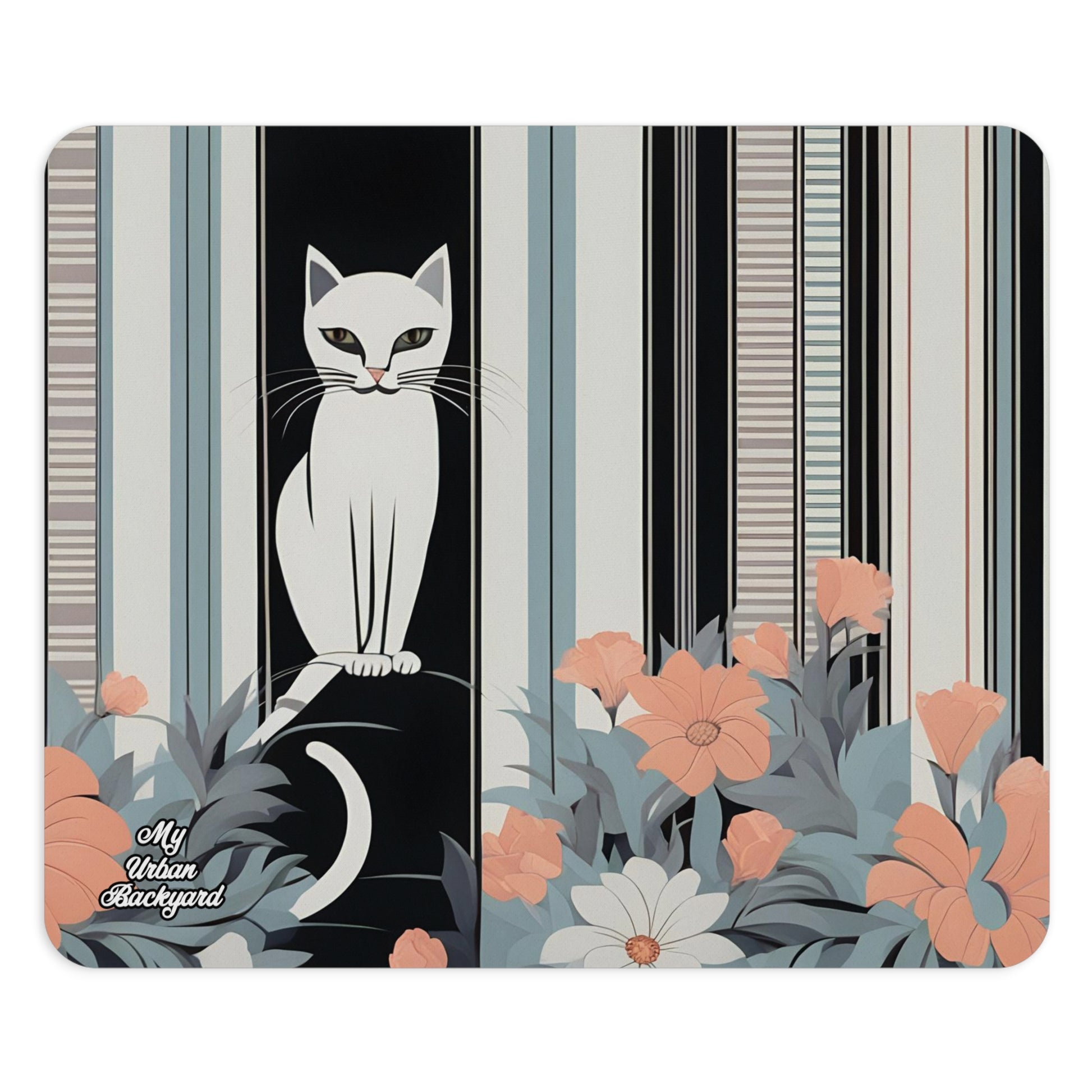 Navi Starbloom, Cat Computer Mouse Pad - for Home or Office