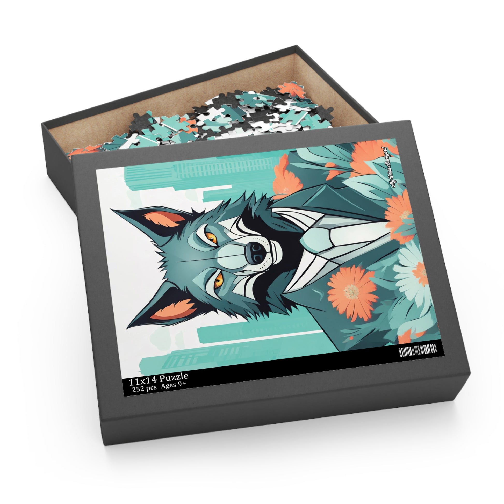 Vincent Blueclaw, Wolf Jigsaw Puzzle, (120, 252, or 500-Piece)