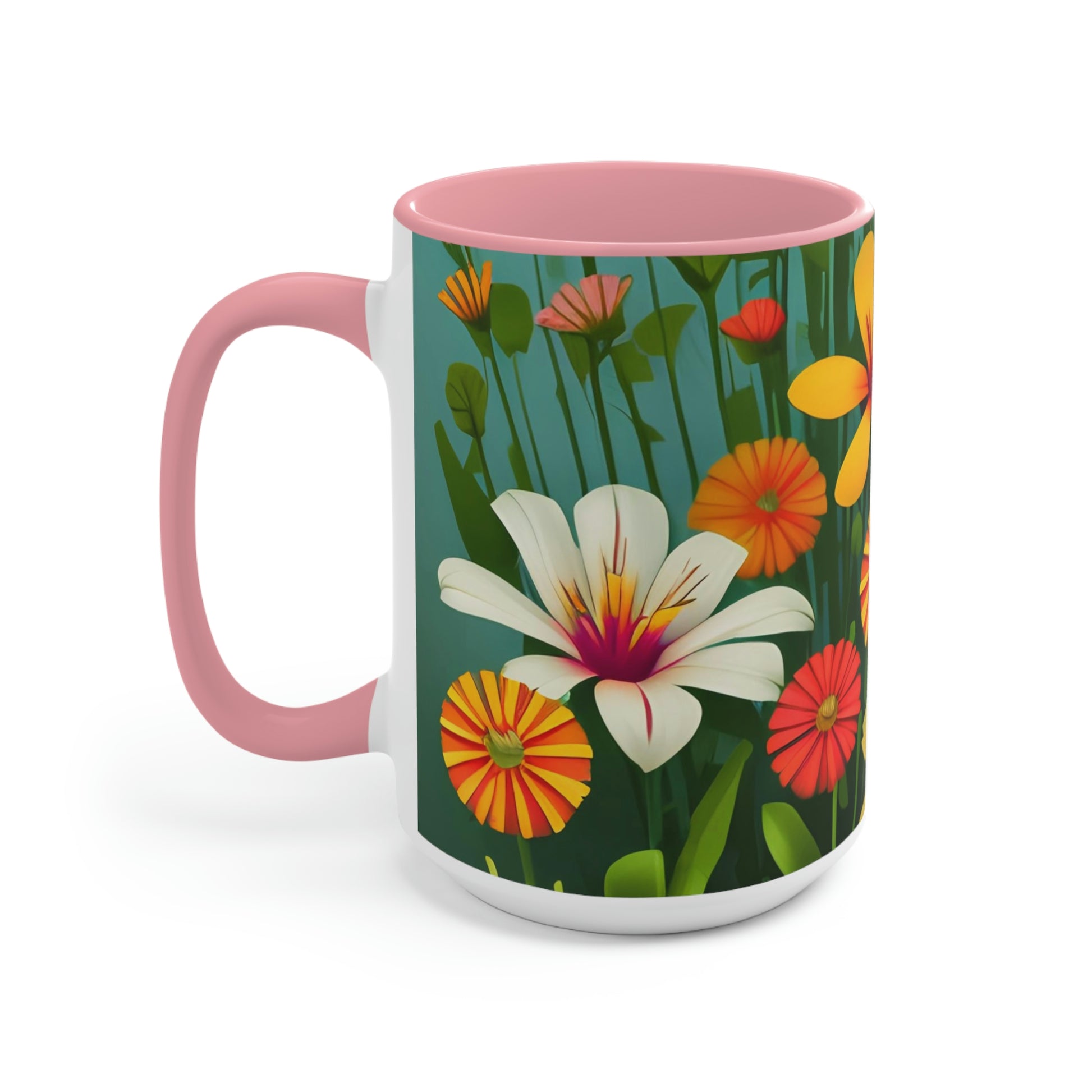 Wildflowers, Ceramic Mug - Perfect for Coffee, Tea, and More!