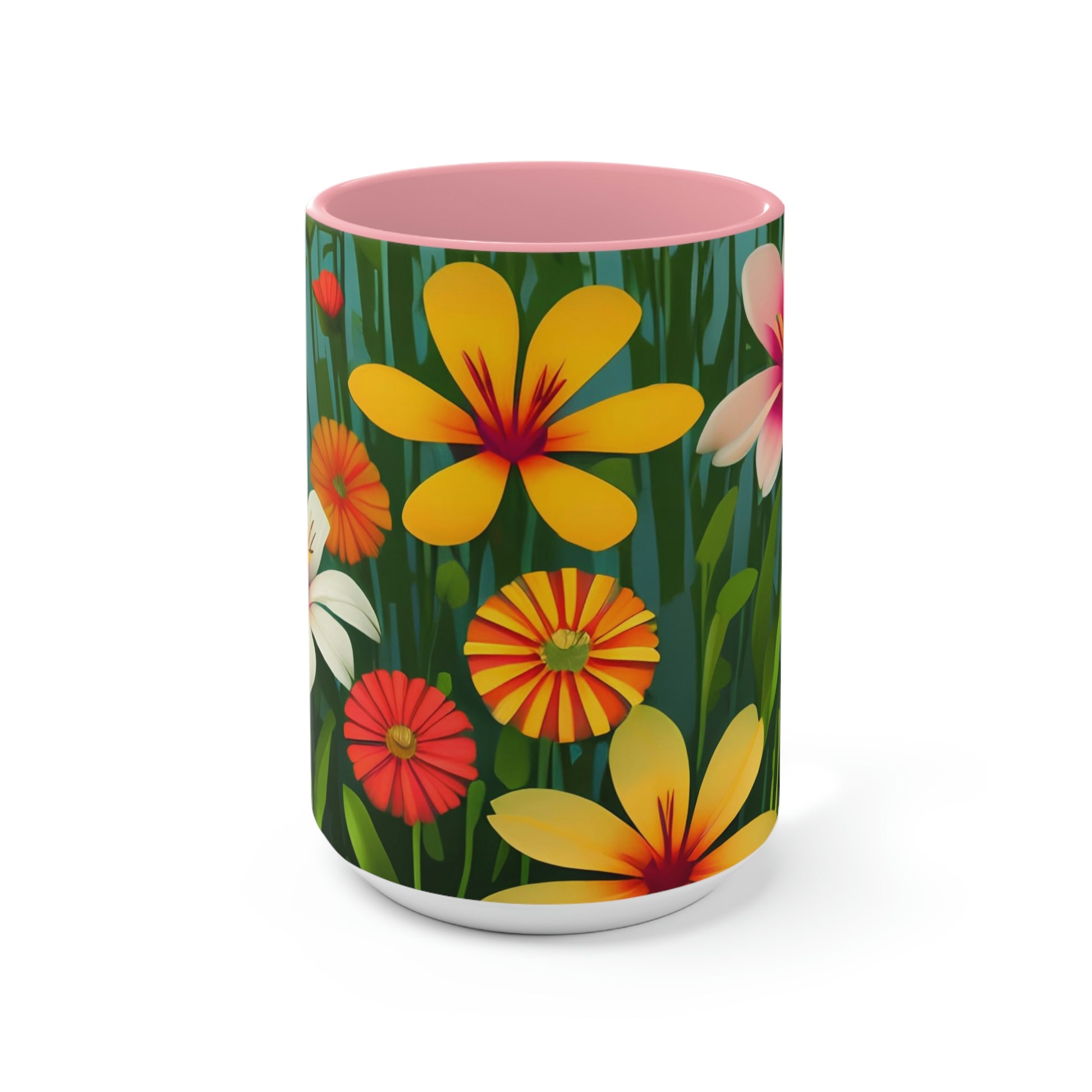 Wildflowers, Ceramic Mug - Perfect for Coffee, Tea, and More!
