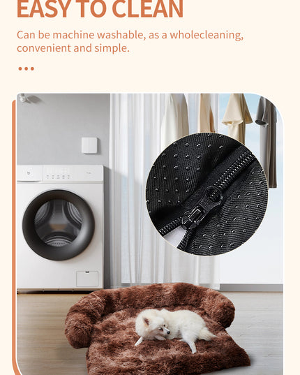 Extended Mat Nest, Comfortable Pet Cushion For Sofa or Floors, Dogs/Cats, 43.3"