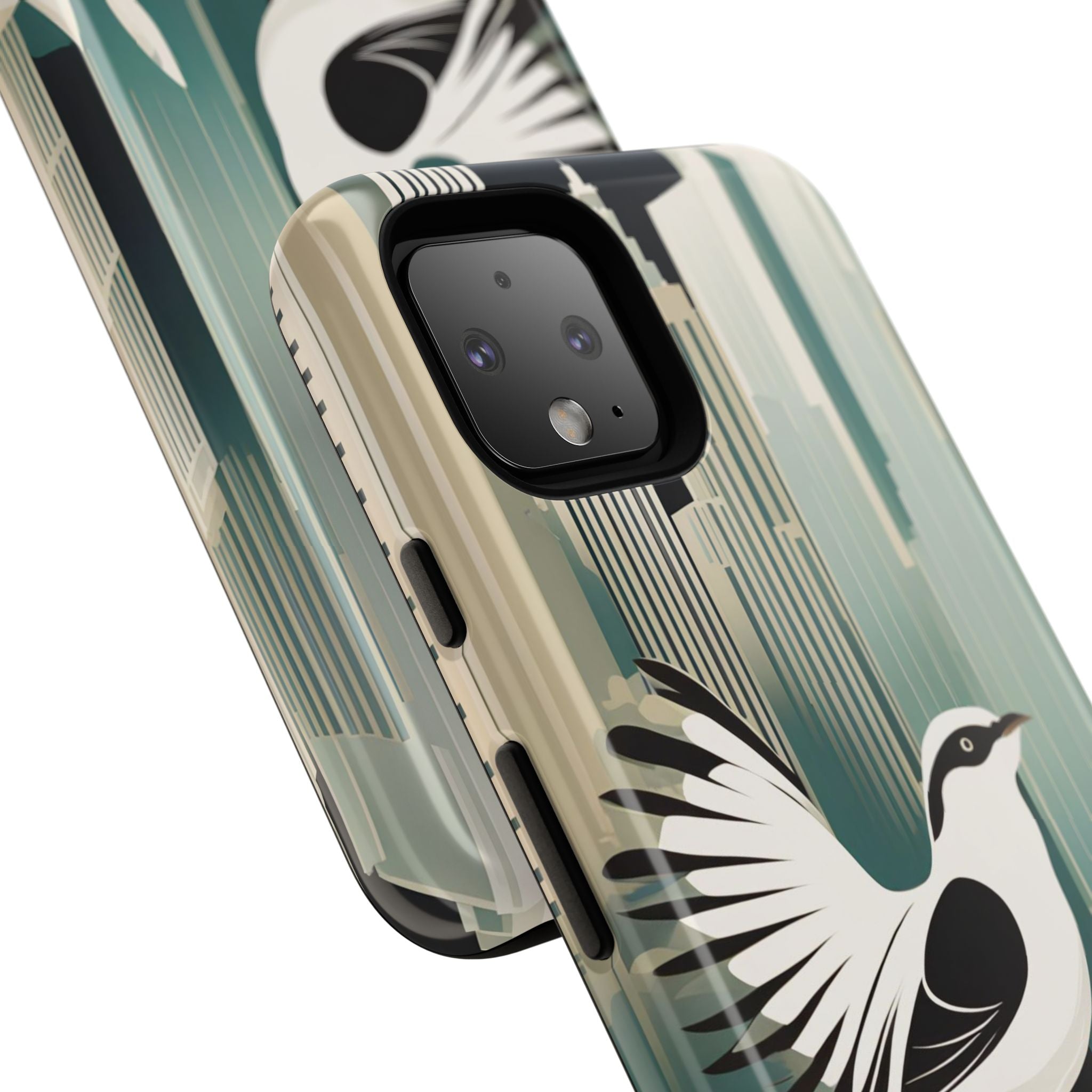 City Bird, Cell Phone Case - Apple iPhone, Samsung Galaxy, Google Pixel