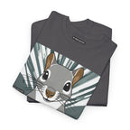 Cute Squirrel Graphic Tee, Unisex Cotton T-Shirt, Nature Lover Gift, Animal Art Top, Casual Wear