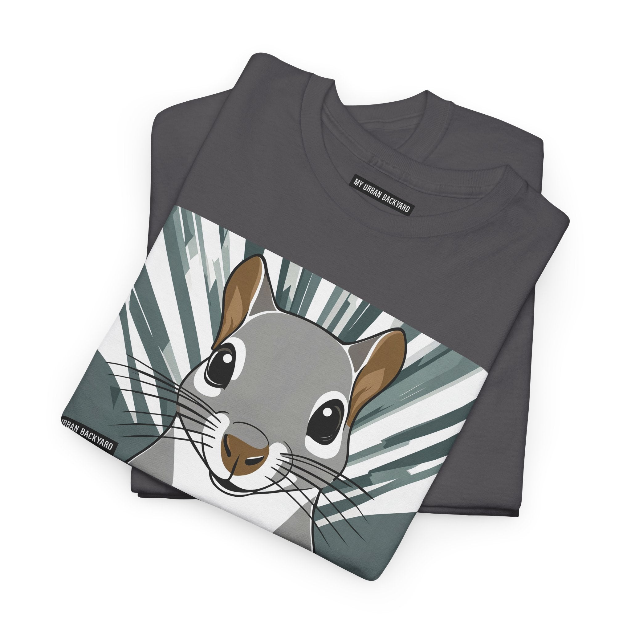 Cute Squirrel Graphic Tee, Unisex Cotton T-Shirt, Nature Lover Gift, Animal Art Top, Casual Wear