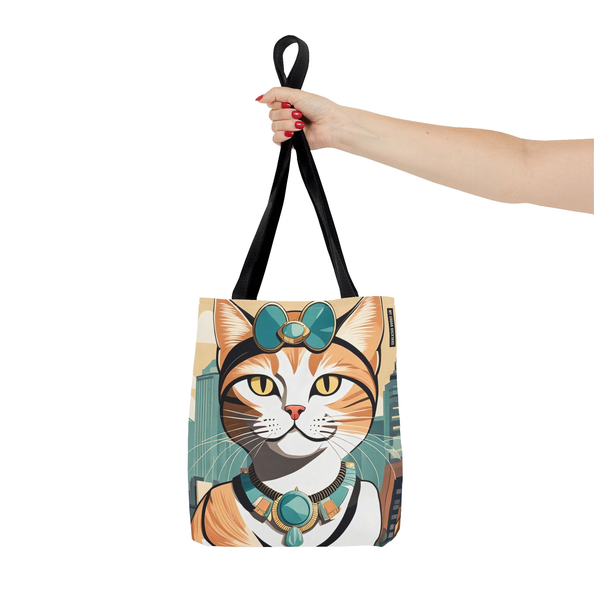 Meowvelous Jewel Cat Tote Bag