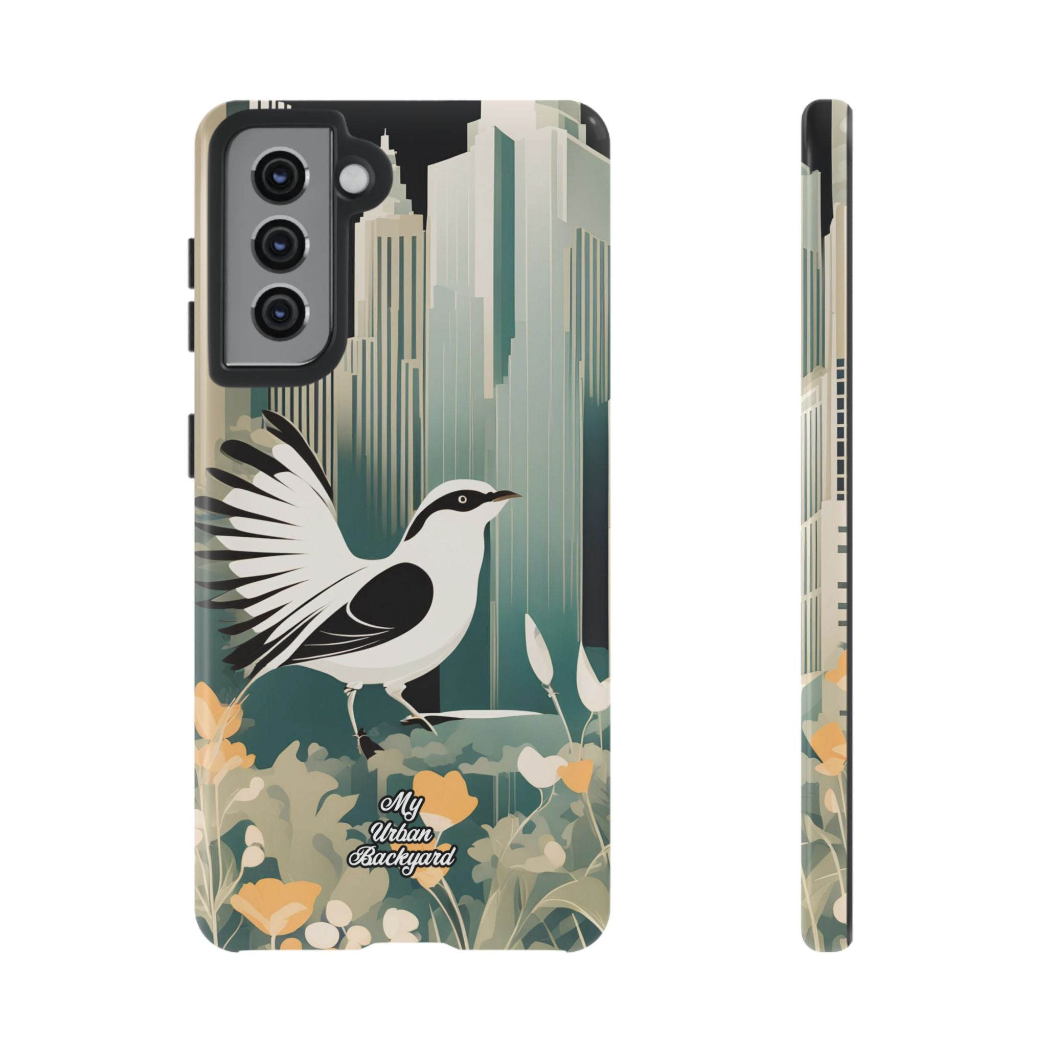 City Bird, Cell Phone Case - Apple iPhone, Samsung Galaxy, Google Pixel