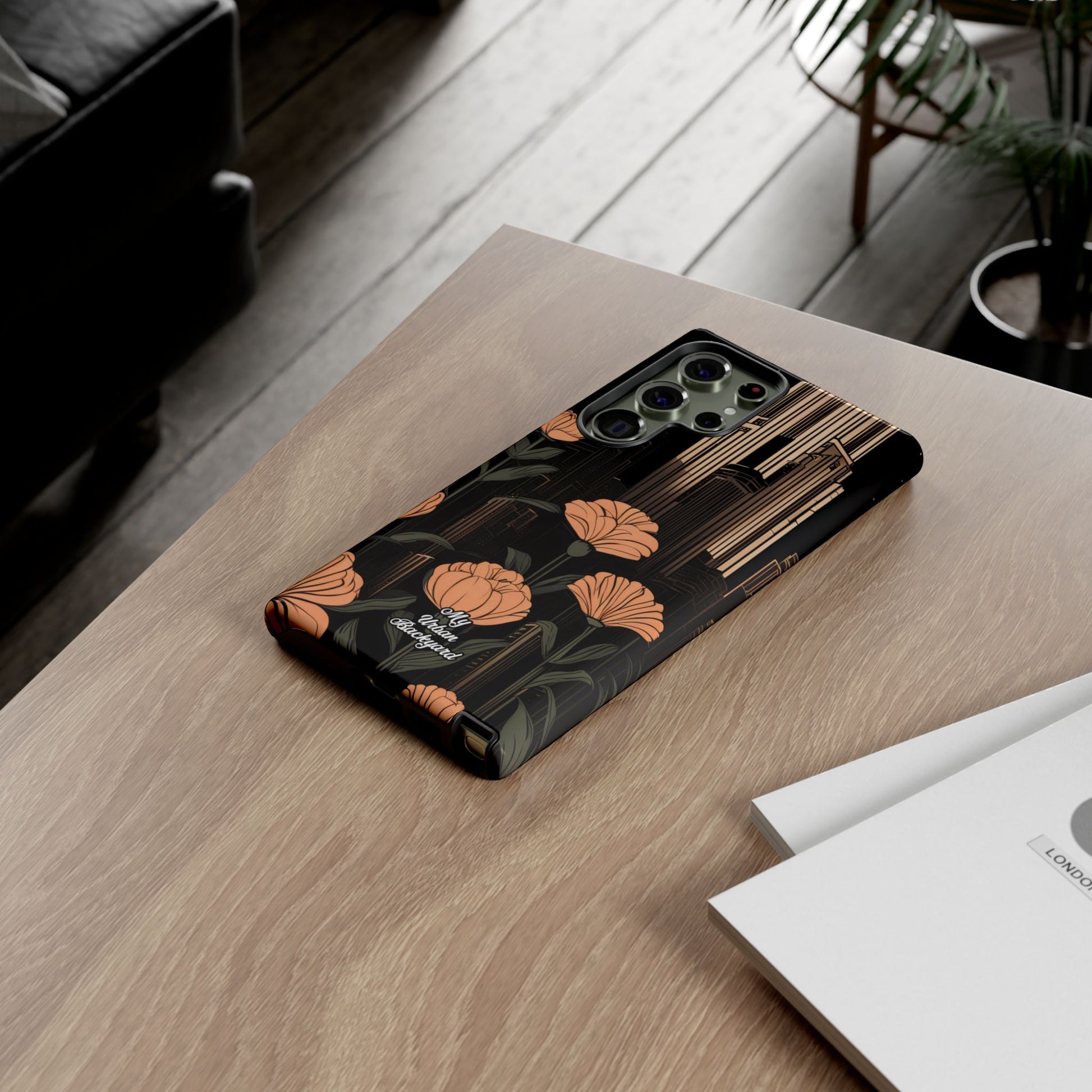 Urban Evening with Flowers, Cell Phone Case - Apple iPhone, Samsung Galaxy, Google Pixel