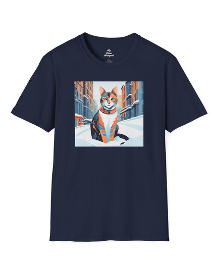 Claws Pawson, Cat T-Shirt, Soft 100% Cotton, Short Sleeve, Classic Fit - Unisex