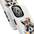 Raccoon with Glasses, Cell Phone Case - Apple, Samsung or Google Pixel