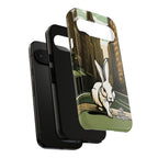 White Rabbit on a City Street, Cell Phone Case - Apple, Samsung, Google Pixel