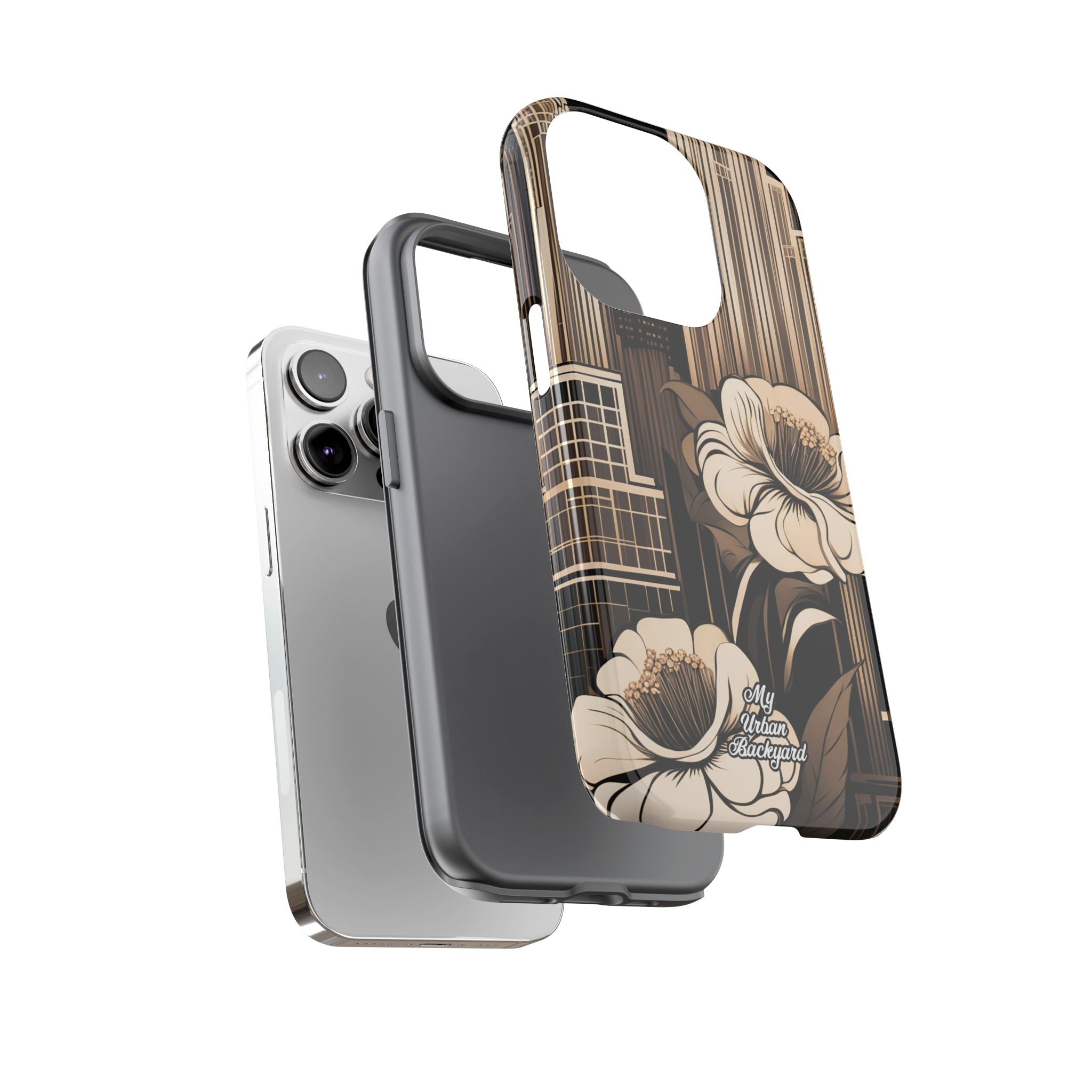 City Flowers, Cell Phone Case - Apple, Samsung, Google Pixel