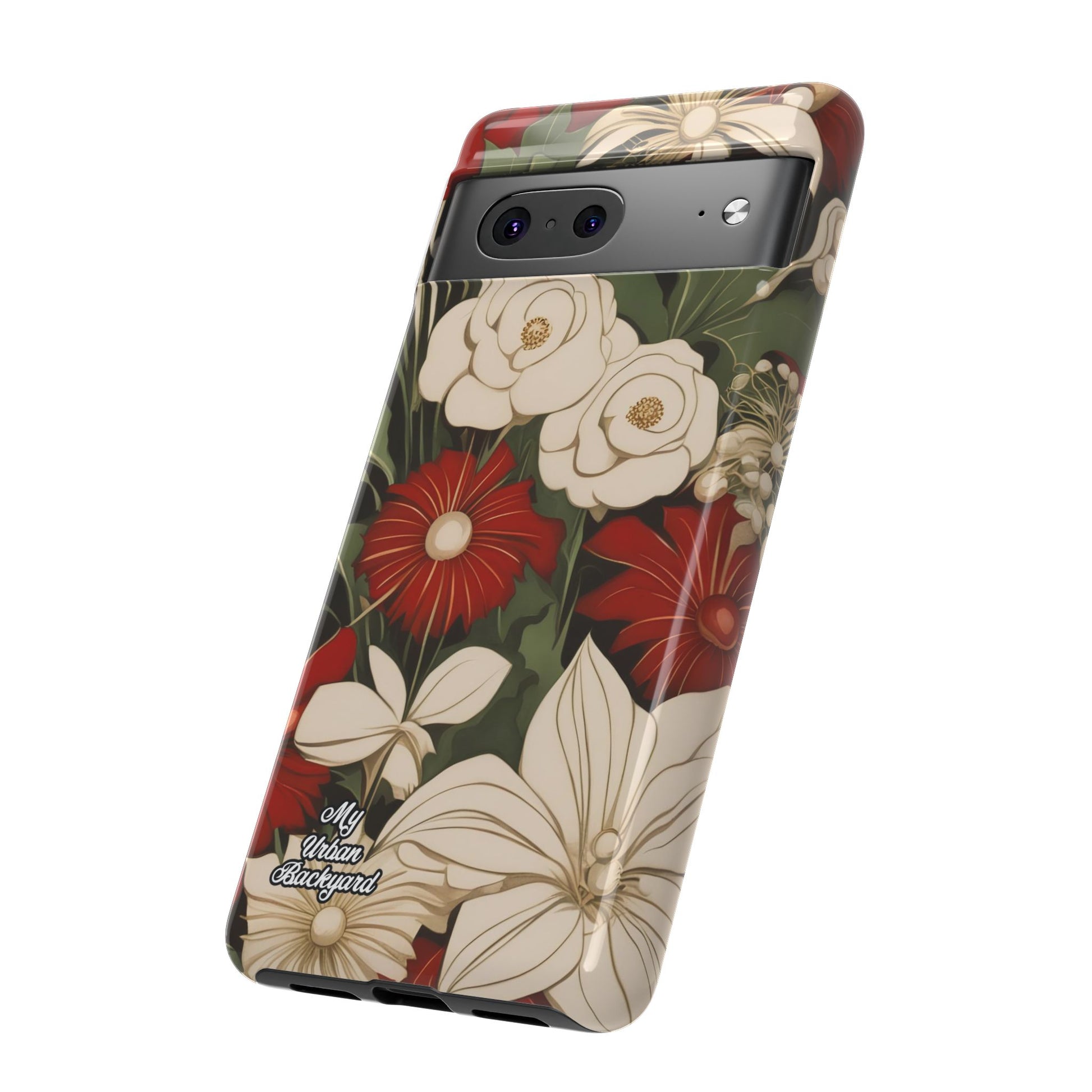 Holiday Flowers, Cell Phone Case - Apple, Samsung, Google Pixel