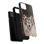 Art Deco Wolf, Cell Phone Case - Apple, Samsung, Google Pixel