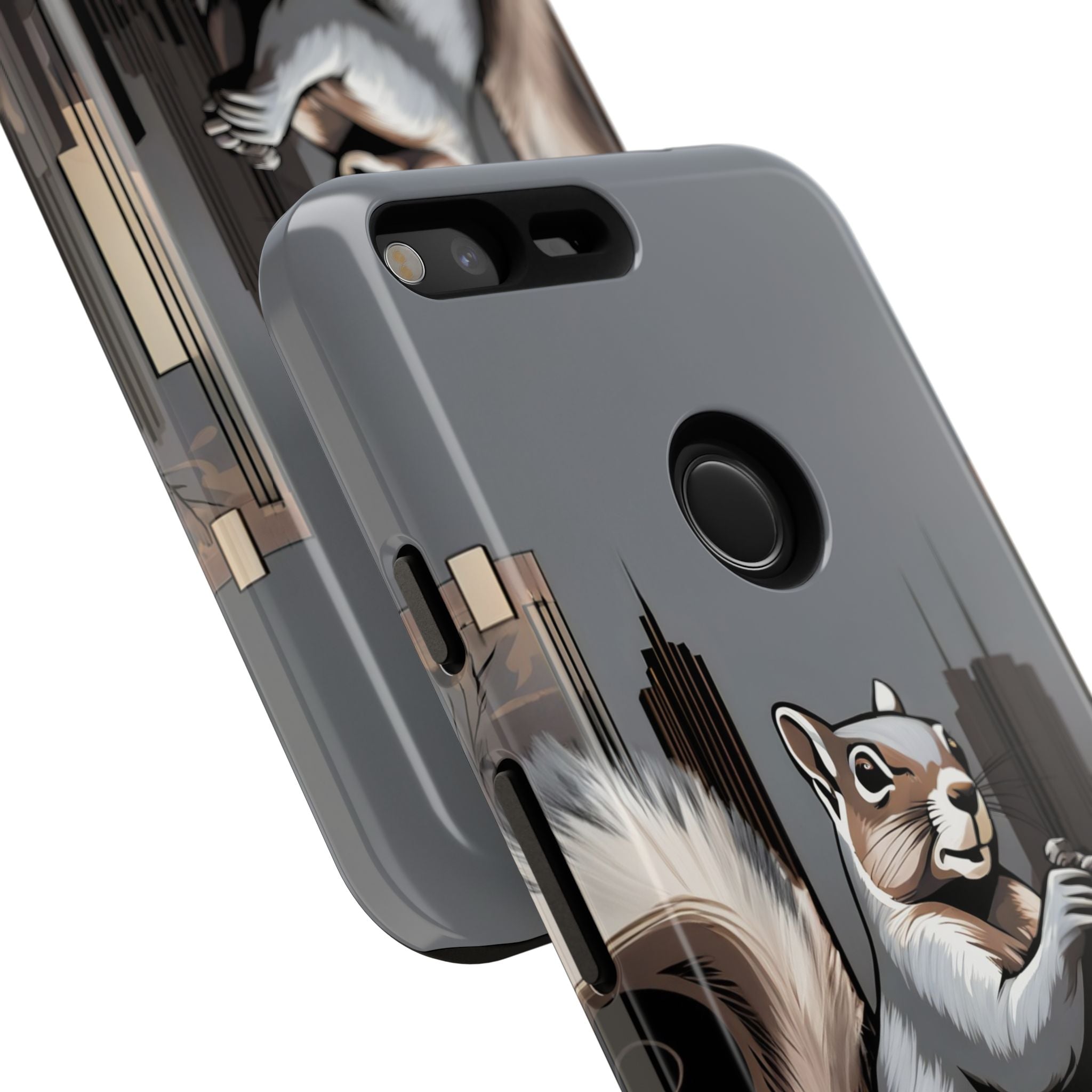 Urban Gray Squirrel, Cell Phone Case - Apple, Samsung, Google Pixel