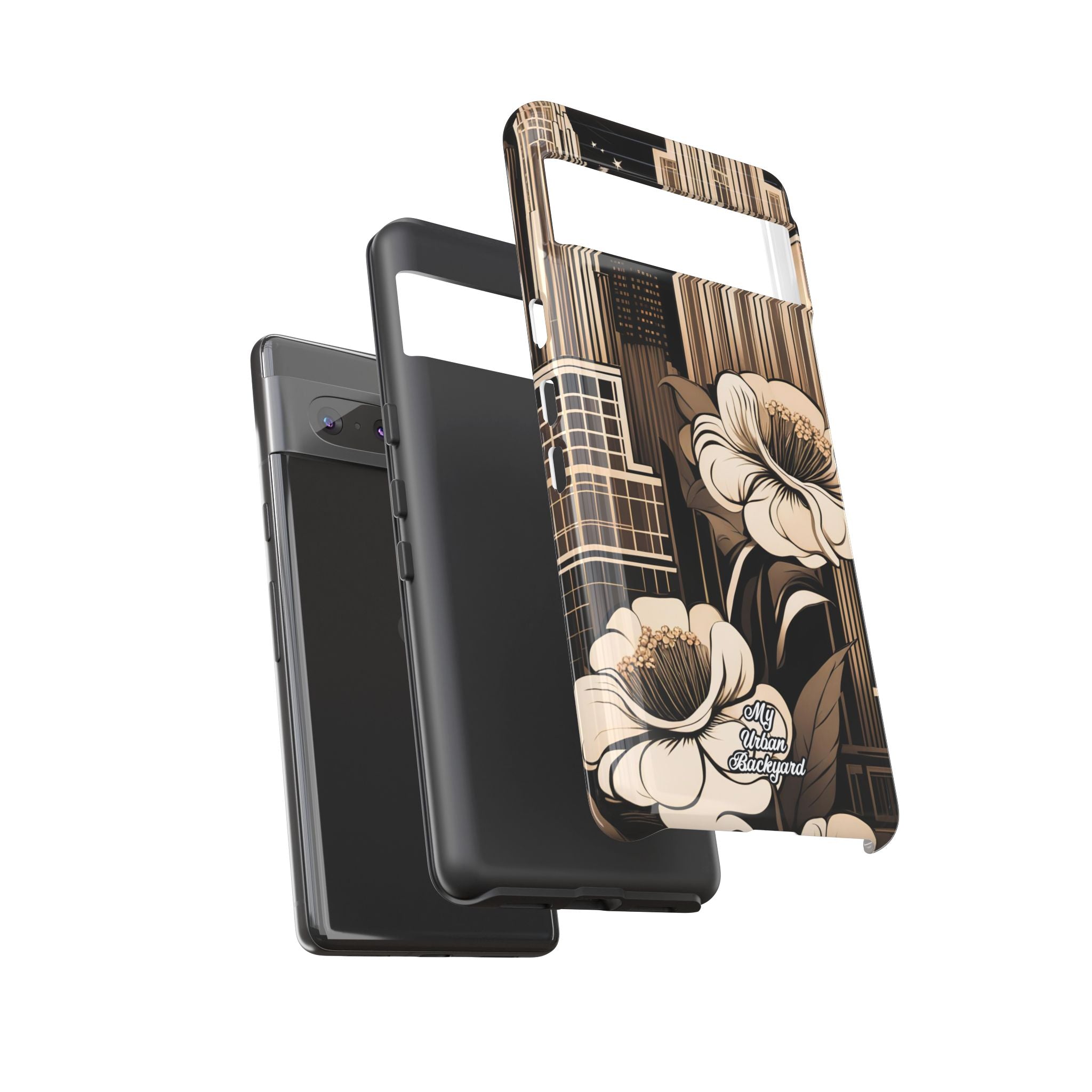 City Flowers, Cell Phone Case - Apple, Samsung, Google Pixel