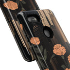 Urban Evening with Flowers, Cell Phone Case