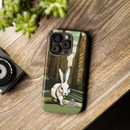 White Rabbit on a City Street, Cell Phone Case - Apple, Samsung, Google Pixel