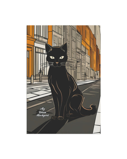 Lucian Purrcrest, Cat Garden Flag for Yard, Patio, Porch, or Work, 12"x18" - Flag only