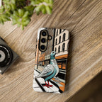 Pigeon on a City Street, Cell Phone Case - Apple, Samsung, Google Pixel