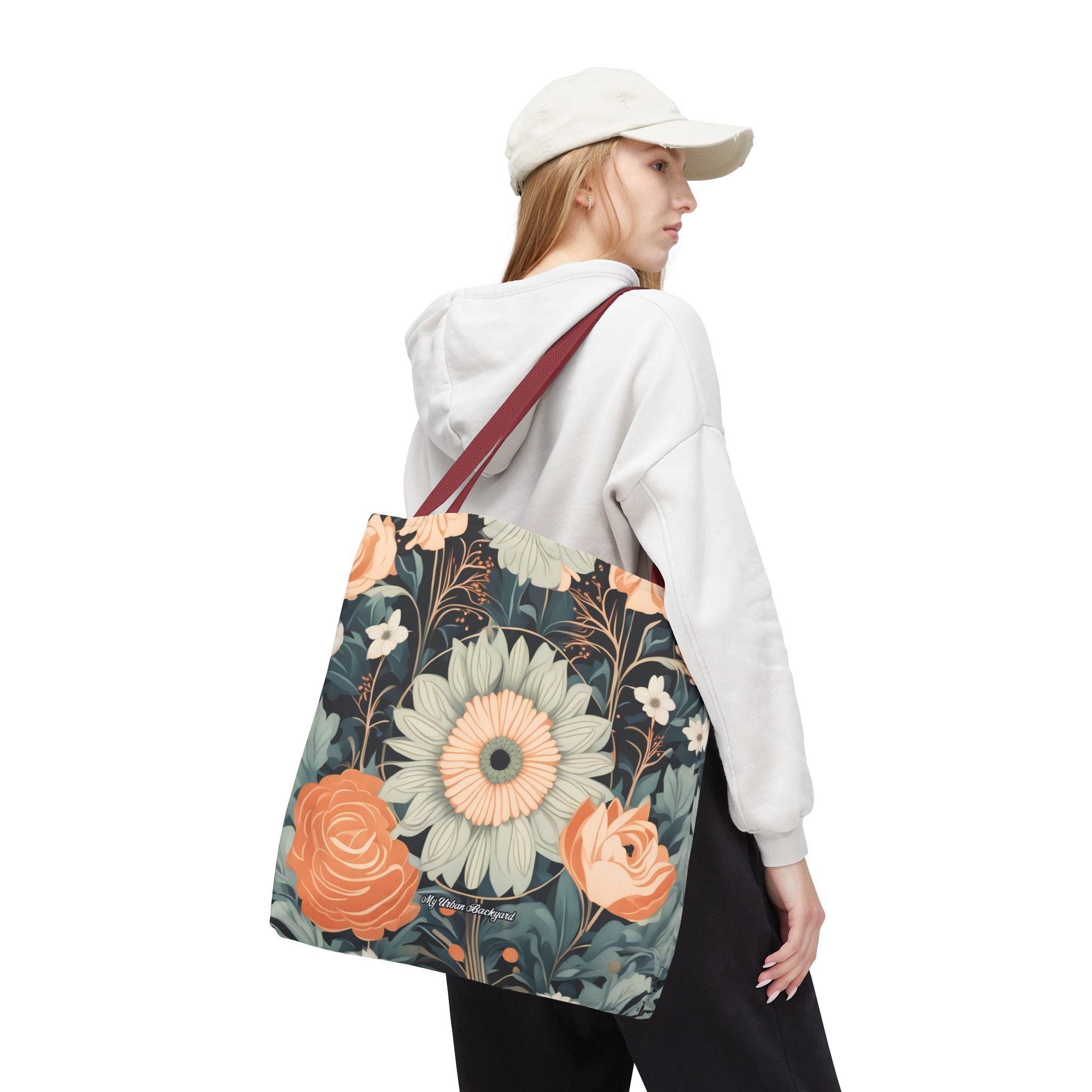 Wildflowers, Tote Bag with Cotton Handles