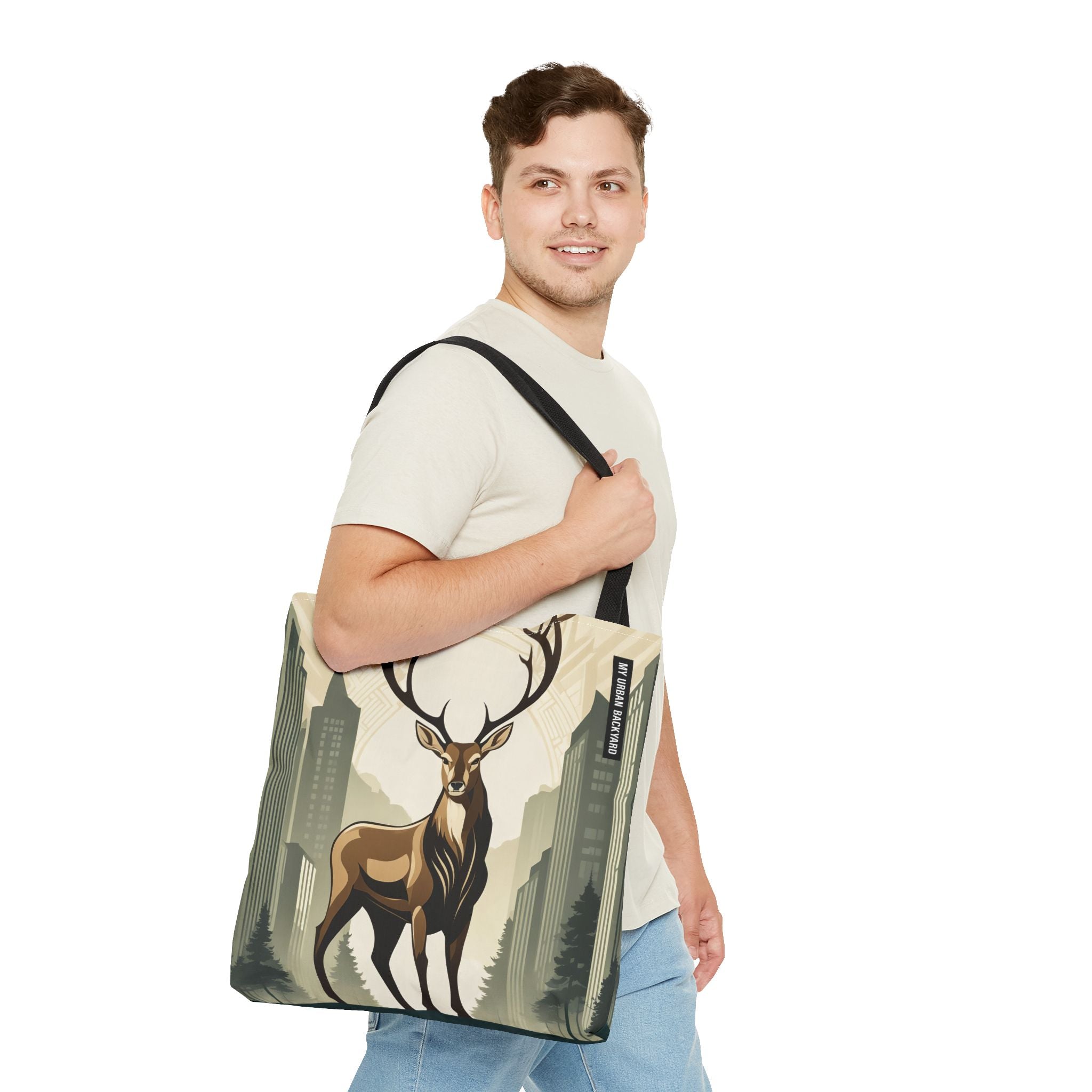 Urban Stag Tote Bag