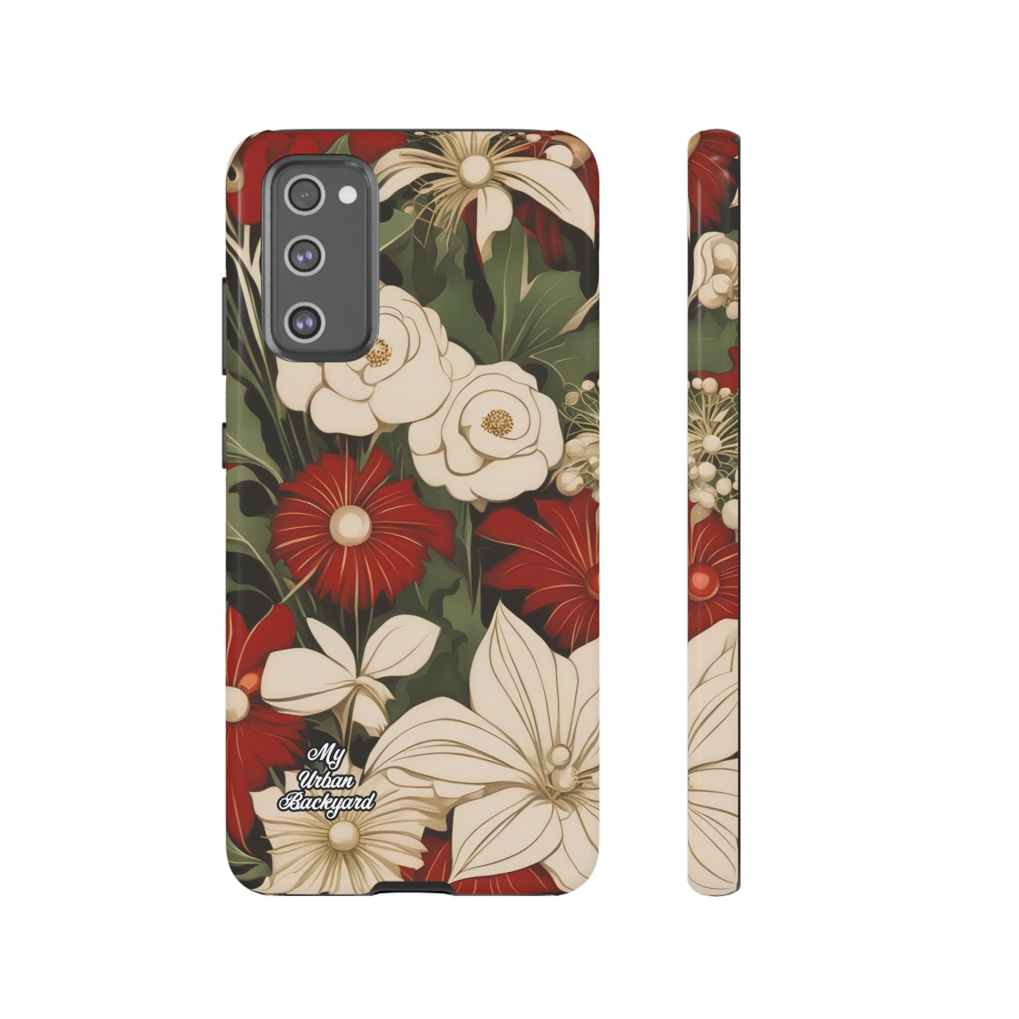Holiday Flowers, Cell Phone Case - Apple, Samsung, Google Pixel