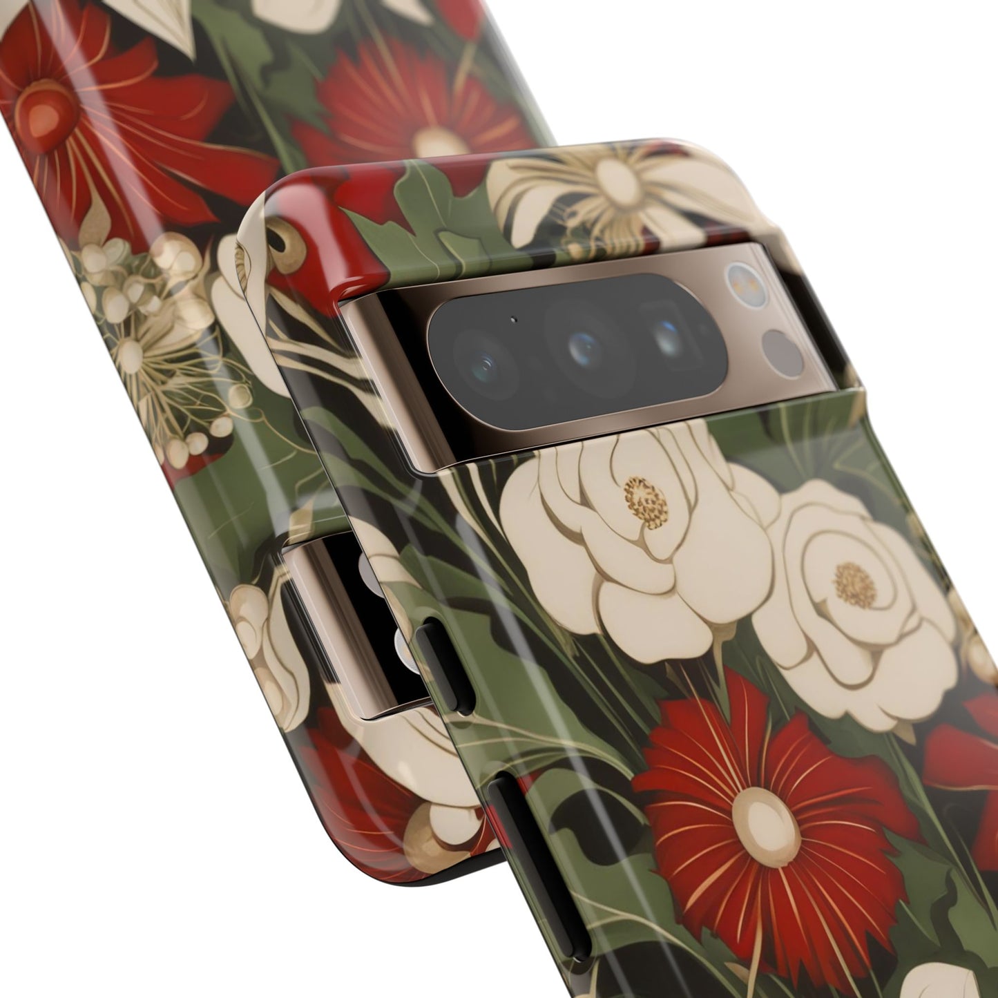 Holiday Flowers, Cell Phone Case - Apple, Samsung or Google Pixel