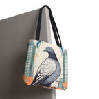 City Pigeon, Bird Tote Bag with Cotton Handles For Everyday Use, 3 Sizes