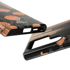 Urban Evening with Flowers, Cell Phone Case