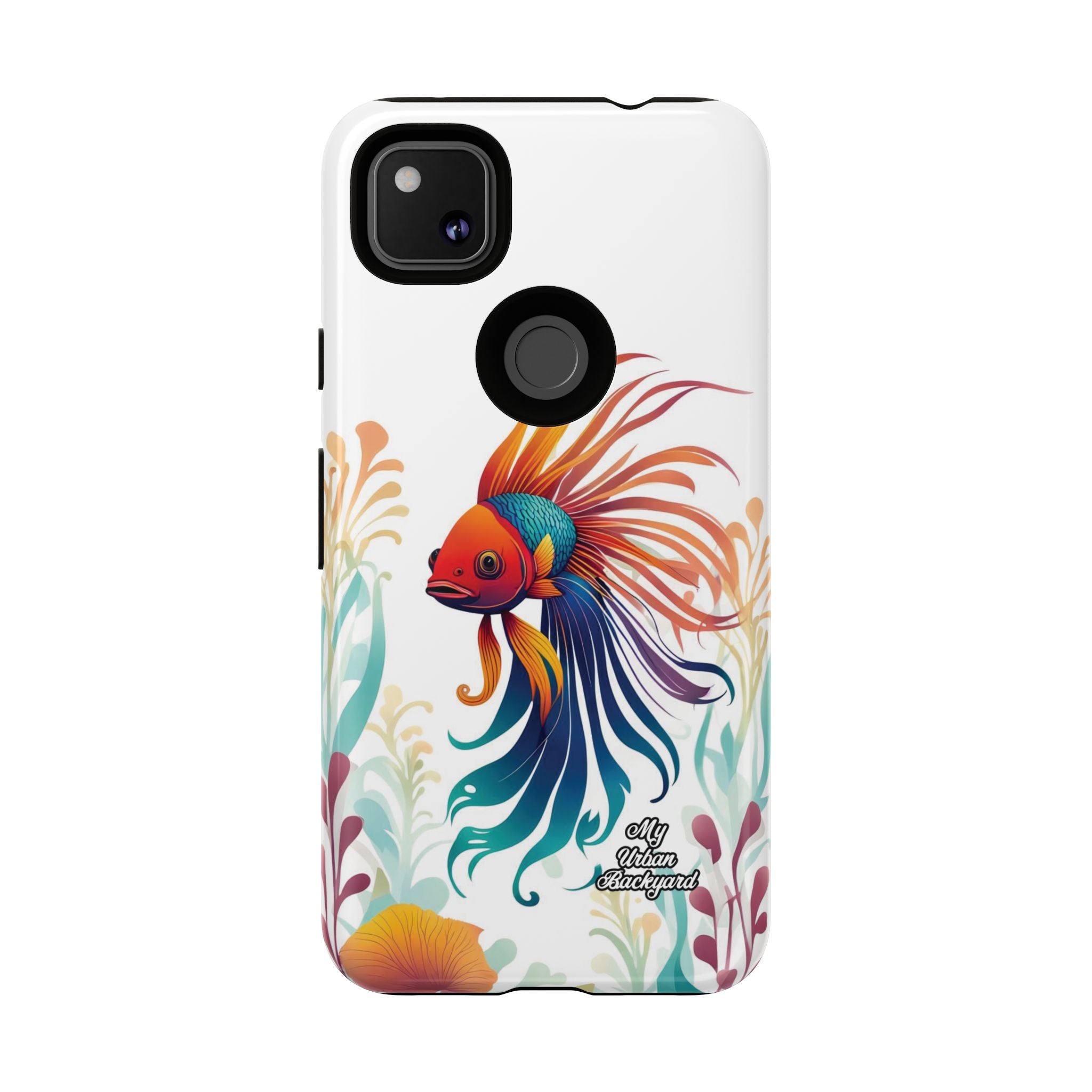 Colorful Betta Fish, Cell Phone Case - Apple, Samsung or Google Pixel
