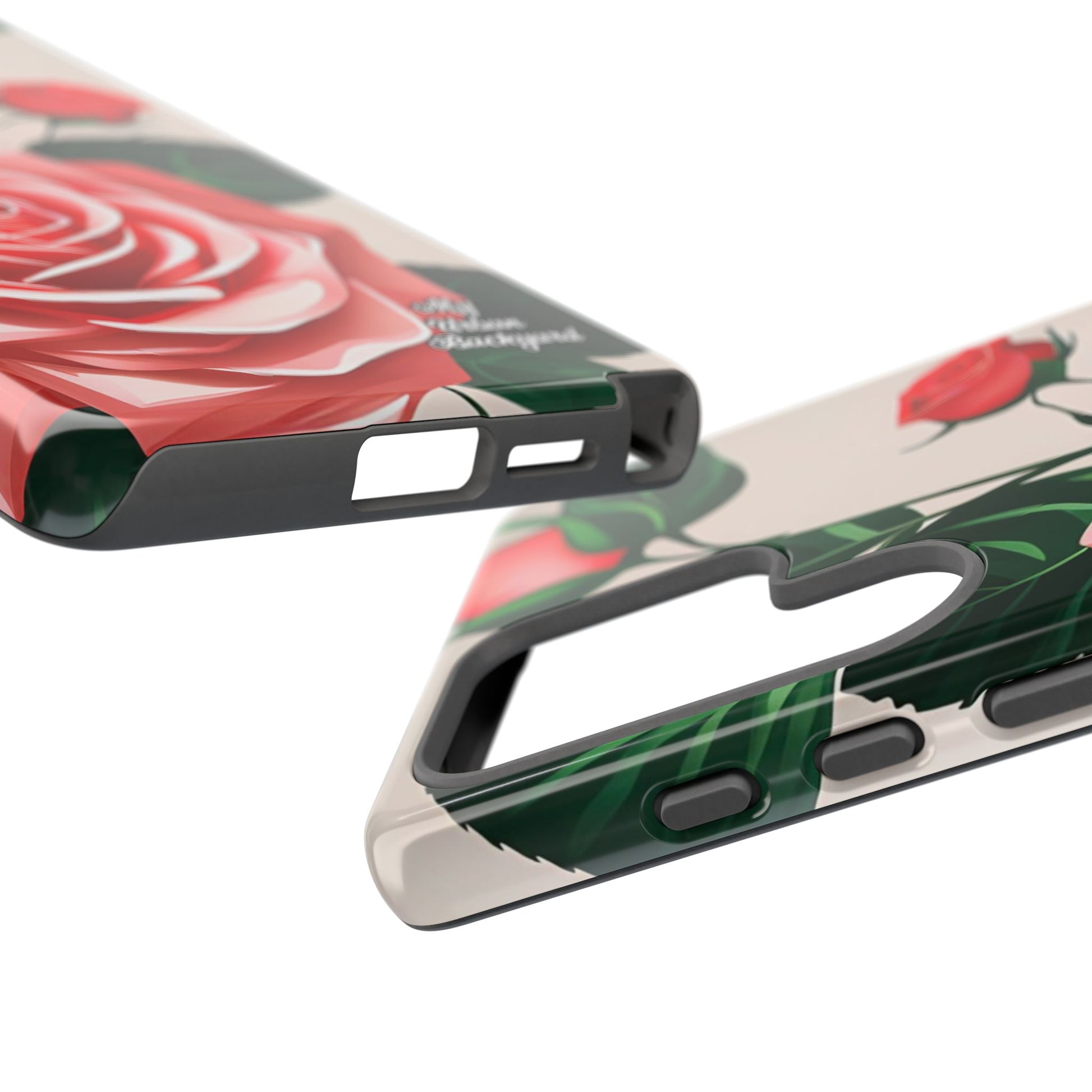 Pink Rose Flowers, Cell Phone Case - Apple, Samsung, Google Pixel