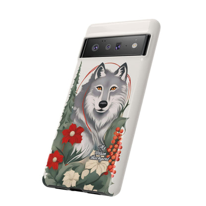 Winter Wolf, Cell Phone Case - Apple, Samsung or Google Pixel