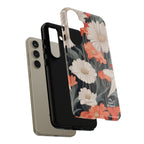 Art Deco Flowers, Cell Phone Case - Apple, Samsung, Google Pixel