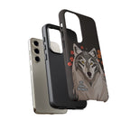 Art Deco Wolf, Cell Phone Case - Apple, Samsung, Google Pixel